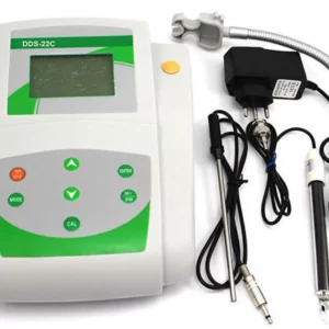 Medidor de condutividade (condutivímetro) e temperatura de bancada com ATC