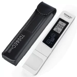 Medidor portátil de condutividade, TDS e temperatura