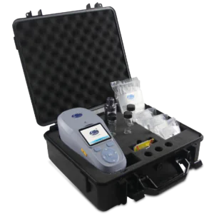 Colorímetro portátil para análise rápida de água