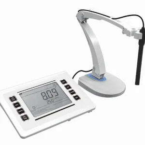 Medidor de oxigênio dissolvido de bancada com compensações automáticas